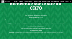 Desktop Screenshot of crfo.ca