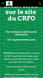 Mobile Screenshot of crfo.ca